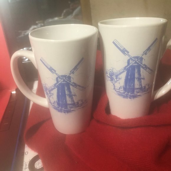 Vintage Market Place Mugs - Picture 1 of 1
